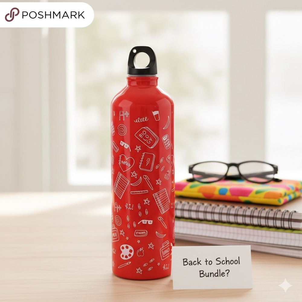 New School Days Water Bottle